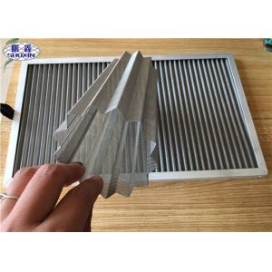 Cheap Wrinkled Dust Filter Mesh , Stainless Steel Dust Collector Air Filter for sale