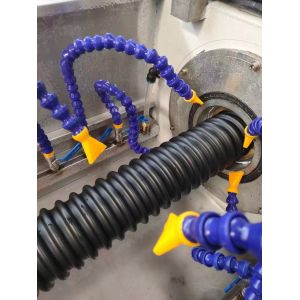 PE Winding Carbon Spiral Pipe Extrusion Line HDPE Prestressed Pipe Extruder