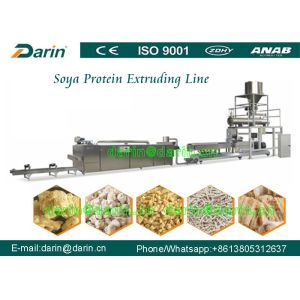 Double screw extruder machine for Soya Protein , soybean extruder machine