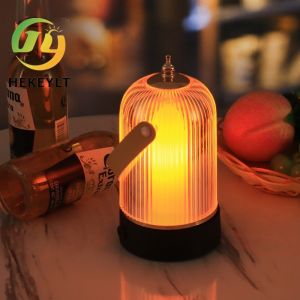 Rechargeable LED Bar Lamp Table Light Nightlight Creative Restaurant Ambiance