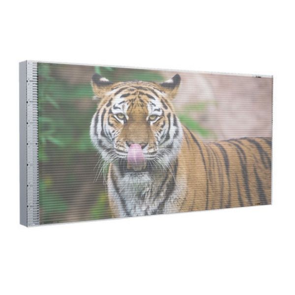 P8 Adhesive Transparent LED Display 1000*240mm 80% High Transparency UV