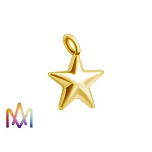 China 1g Fadeless Glossy Alloy Pendant DIY Metal Charms on sale