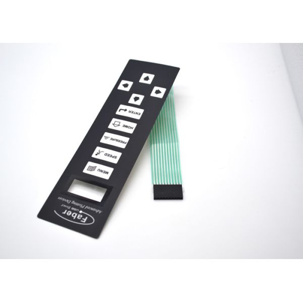 Waterproof Membrane Panel Switch With Multi Buttons For Sports Equipment