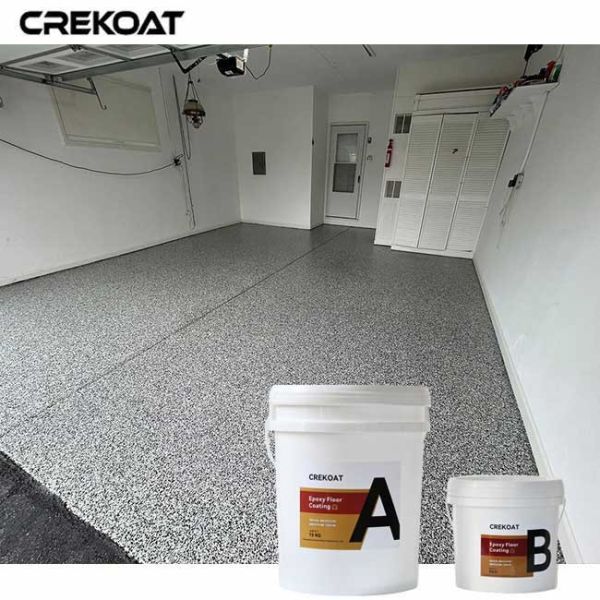 Quality Resist Yellowing Epoxy Flake Floor Coating For Residential And Commercial Spaces wholesale