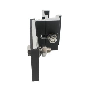 Black Anodized Weatherproof Aluminum Stone Cladding Support System With Low