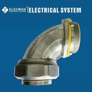 Cheap Zinc 90 Degree Liquid Tight Connector 2-1/2 Inch for sale