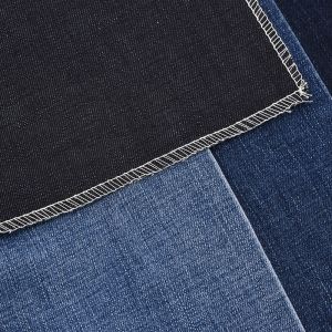 Shrink-resisitant COTTON POLYESTER SPANDEX DENIM FABRIC JZT556 10.9oz