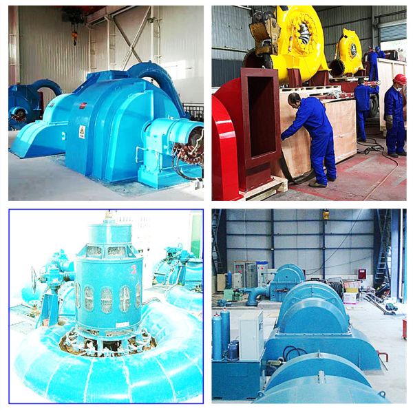 200kw-10mw Francis Water Turbine Generator / Off Grid Hydro Generator
