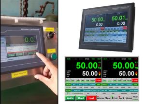 Cheap Two Scale Touch Screen Bagging Controller DC24V Fall Value Auto Correction for sale