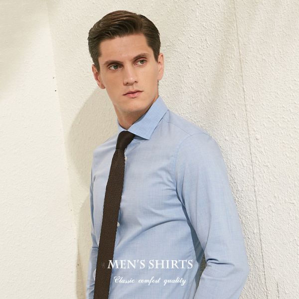 Quality Original Slim Printed Viscose/Polyester/Spandex Oversize Plus Size Men's Long Sleeve Shirt wholesale