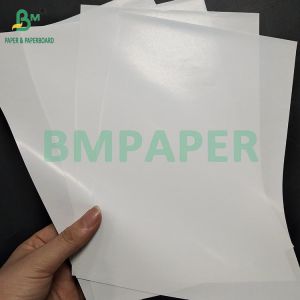 70gsm 90gsm C1S Coated Glossy paper for making Label 50mm roll