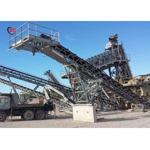 Slant Petroleum Coke Belt Conveyor
