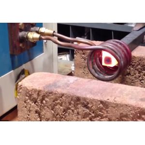 Square Steel Induction Heating Furnace Machine 160kw Hot Forging