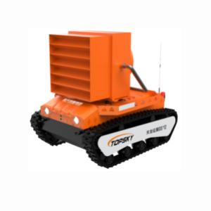 China Explosion proof fire fighting high expansion foam fire extinguishing reconnaissance robot on sale