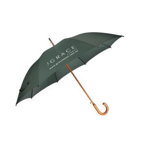 Auto Open Diameter 98cm 23"*8K Wooden Handle Umbrella