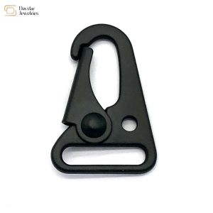Metal Accessories Carabiner Webbing Buckle , Olecranon Hook Spring Gate Snap