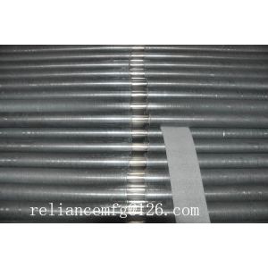 China Air Cooler Aluminum 6063 Extruded Fin Tube With Free Middle Ends on sale