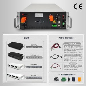 TCPIP 720V 125A Master Slave Battery Management System