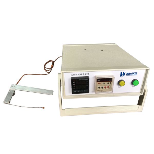 Flame Temperature Calibration Device With Fine-Wire Thermocouple Adjustable