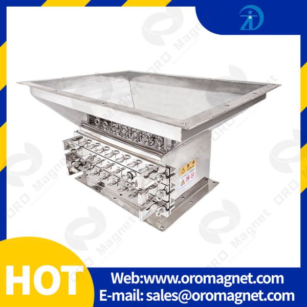Metal Separation Equipment Drawer Magnet With Super Magnetic Force 25-32 Mm