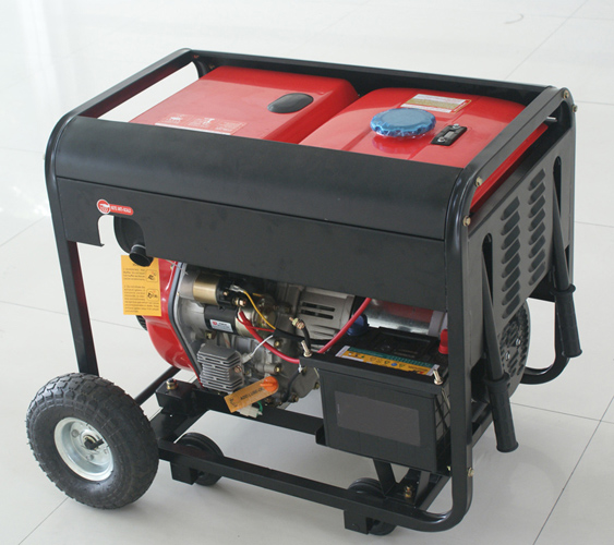 2.0 kw - 12.0 kw Single phase recoil / electric start diesel power generators for home