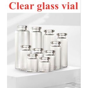 5ml 7ml 20ml Borosilicate Glass Vial Sterile Clear 10 Ml Vials With Caps
