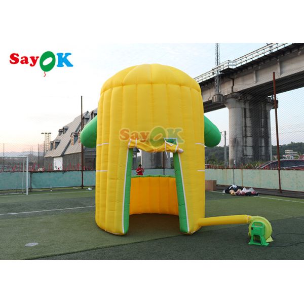 Oxford Inflatable Air Tent Lemon Cartoon Booth Aerated Custom Made