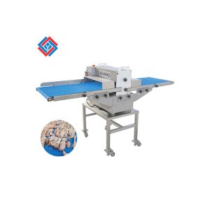 800KG/H Fresh Meat Strips Cutter / Meat Dicing Machine