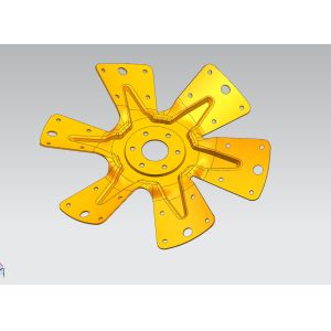 Customizable High Strength Plastic Impeller Iron Mold