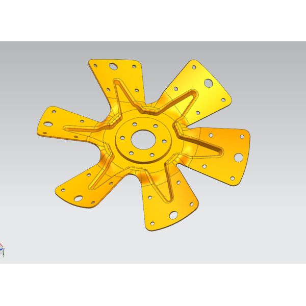 Quality Customizable High Strength Plastic Impeller Iron Mold wholesale