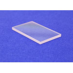 99.99% SiO2 Made Quartz Glass Discs Custom Made In Transparent / Clear