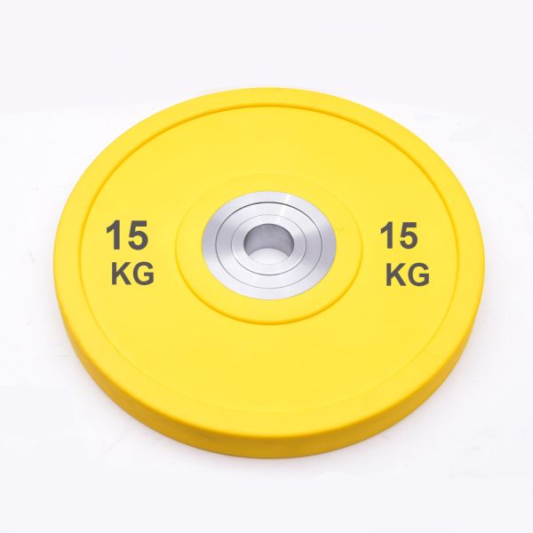 Colored Gym Rubber Weight Disc Competition Bumper Plates