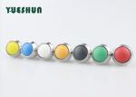 Normally Open Panel Mount Push Button Switch , Self Reset Push Button Switch