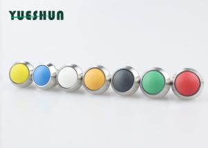 Normally Open Panel Mount Push Button Switch , Self Reset Push Button Switch