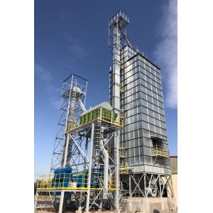 Moisture Reduction Of 3-15% Paddy Dryer Machine With 60-1000 T/D Handling