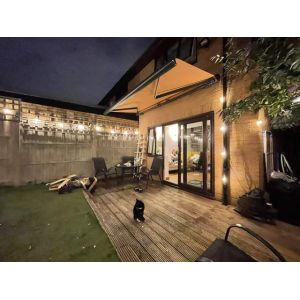 Electric Retractable Awning With Remote Control / Full Cassette Awning