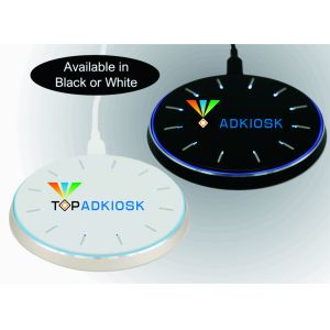 10mm Thickness Fast Charge Wireless Charging Pad 10W With LED Light