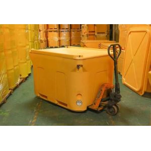 1000L Capacity Insulated Fish Container PE PU Foam Material