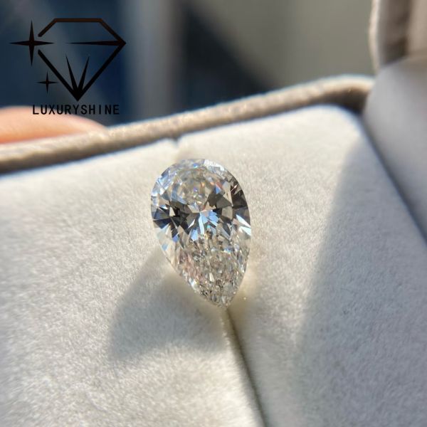 Lab Grown Pear Diamond VVS-VS Clarity D-F Color IGI Certified