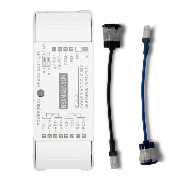 Quality Safety Beams ABS Infrared Sliding Door Sensors With 10m Detection Range wholesale