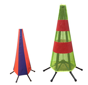 China Foldable Iron 1800mm Halfords Traffic Cones on sale