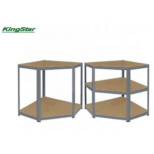 175Kgs Capacity Warehouse Use Five Layer Corner Shelf With MDF Board