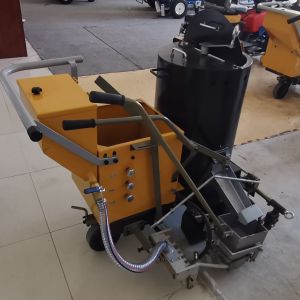 China Human Pushing Thermoplastic Road Line Striping Machine Equipped with Hydraulic or Electric Drive System on sale