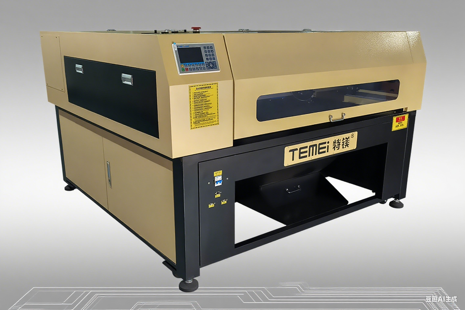 Water Cooling Co2 Laser Engraving Cutting Machine For Versatile Applications And