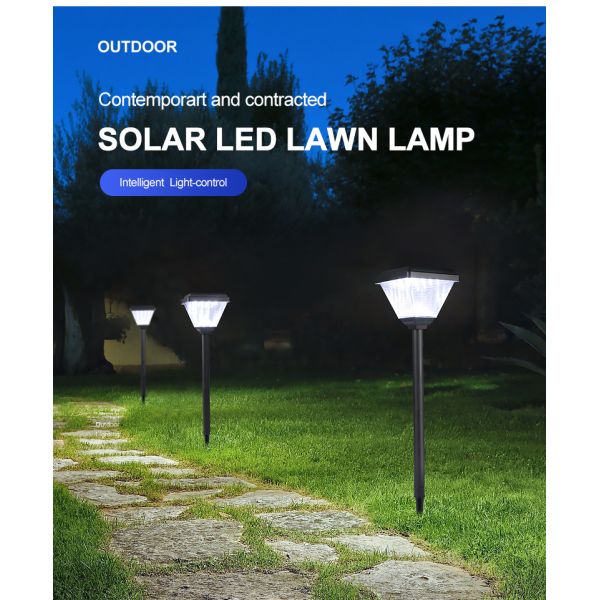 IP66 Waterproof Outdoor Garden Easy Stall All In One ABS Pathway Lights For Park Yard Patio Villas