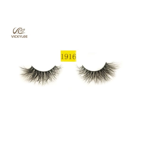 Quality Fan Shaped Thick 21mm Dramatic False Eyelashes wholesale