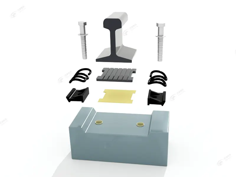 Anti Corrosion Track Fasteners Aluminum Forgings for Outlast Extreme Environments