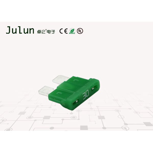 Quality 30a 32 Vdc Automotive Blade Type Fuse  Fast Breaking Car Blade Fuses wholesale
