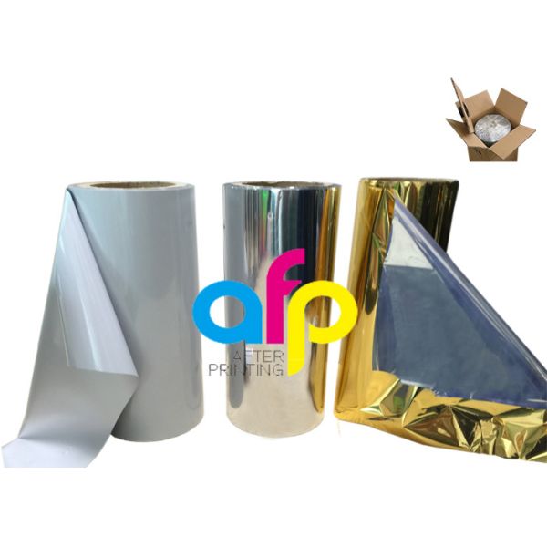 Quality Various Color Metalized Polyester Film For Lamination 180 - 1300mm Roll Width wholesale