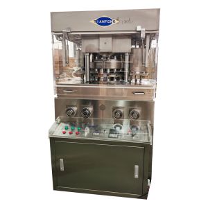 China Two Layer Rotary Tablet Compression Machine With Forced Feeder on sale